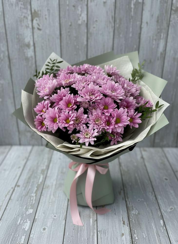 Букет цветов из: Хризантемы в Новоникольское