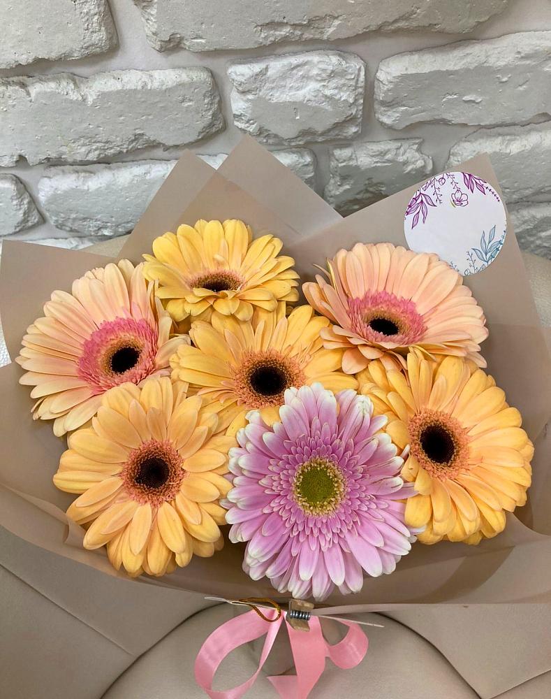 Букет цветов из: Герберы в Новоникольское