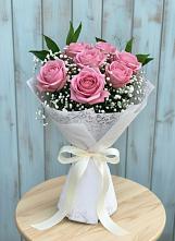 Букет цветов из:  Розы #REPLACE_PRED# Новоникольское