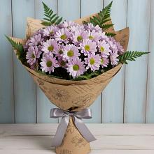 Букет цветов из:  Хризантемы в Новоникольское