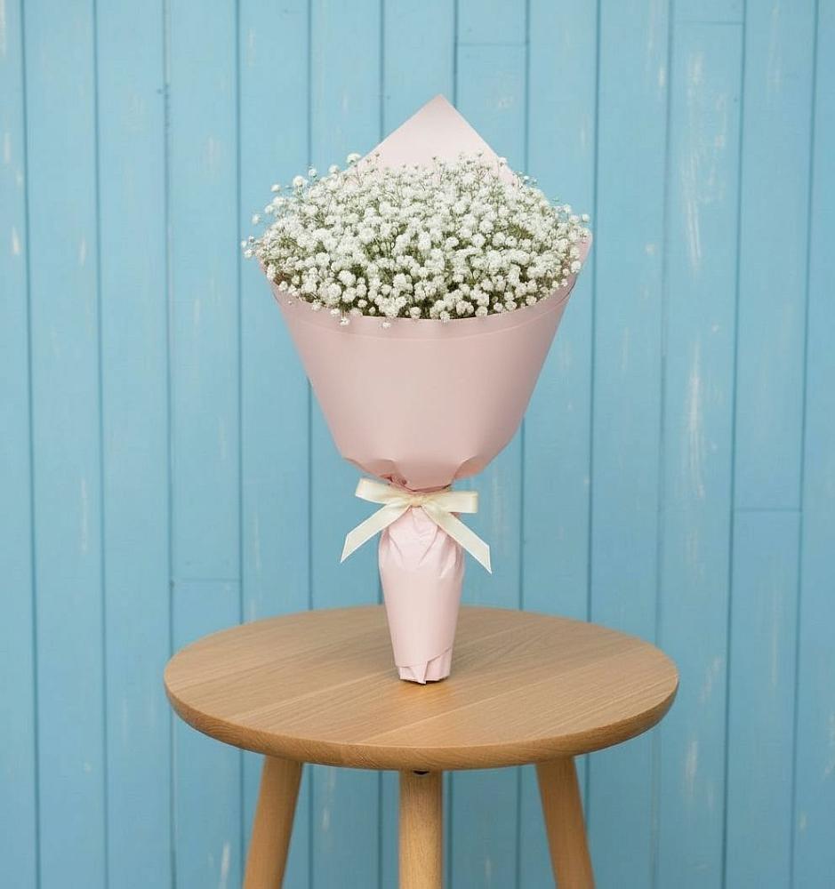 Букет цветов из: Гипсофила в Новоникольское