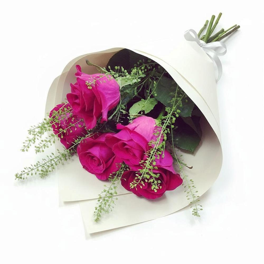 Букет цветов из: Розы в Новоникольское