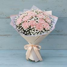 Букет цветов из:  Гвоздики в Новоникольское