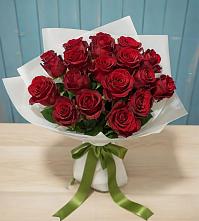 Букет Красные розы в Новоникольское