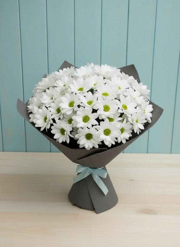 Букет цветов из: Хризантемы в Новоникольское