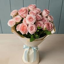 Букет Розовый шарм в Новоникольское