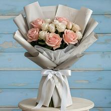 Букет цветов из:  Розы в Новоникольское
