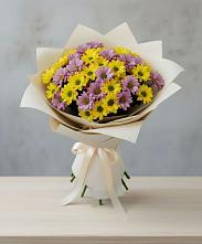 Букет цветов из:  Хризантемы в Новоникольское