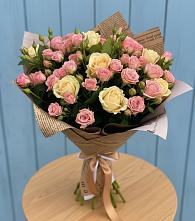Букет цветов из:  Розы в Новоникольское
