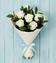 Букет цветов из:  Розы в Новоникольское