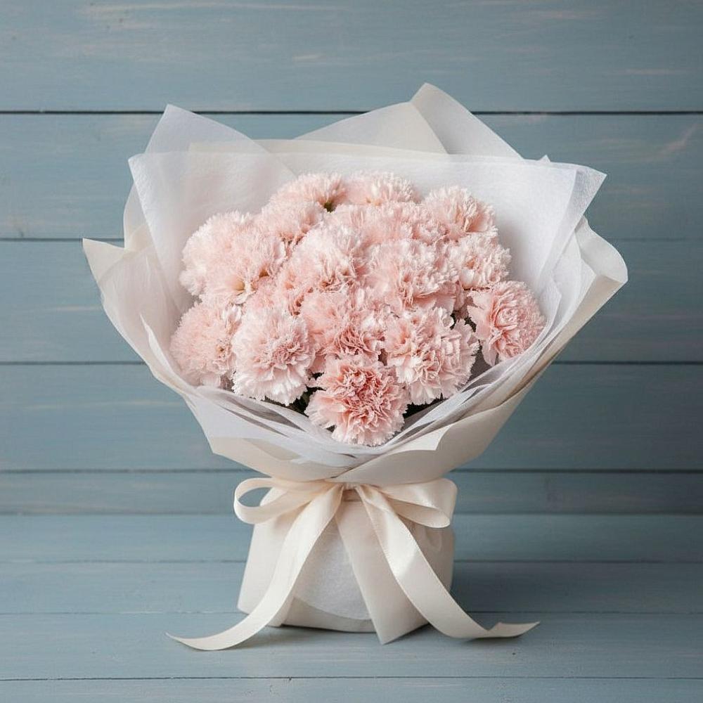 Букет цветов из: Гвоздики в Новоникольское