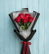 Букет цветов из:  Розы в Новоникольское
