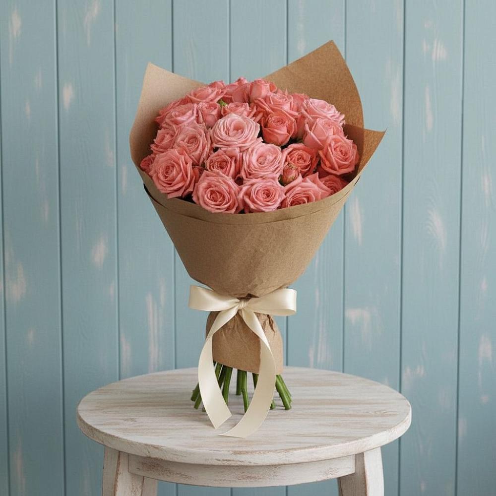 Букет цветов из: Розы в Новоникольское