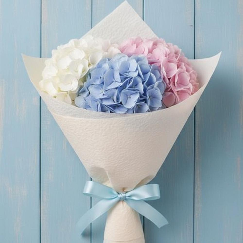 Букет цветов из: Гортензия в Новоникольское