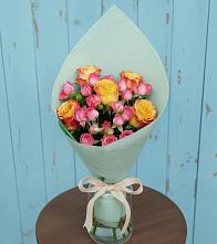 Букет цветов из:  Розы в Новоникольское